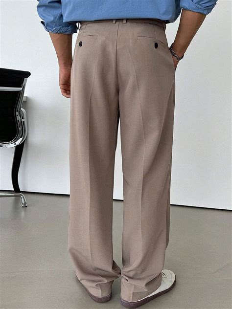 Kotty Men High-Rise Easy Wash Wide Leg Trousers – KOTTY