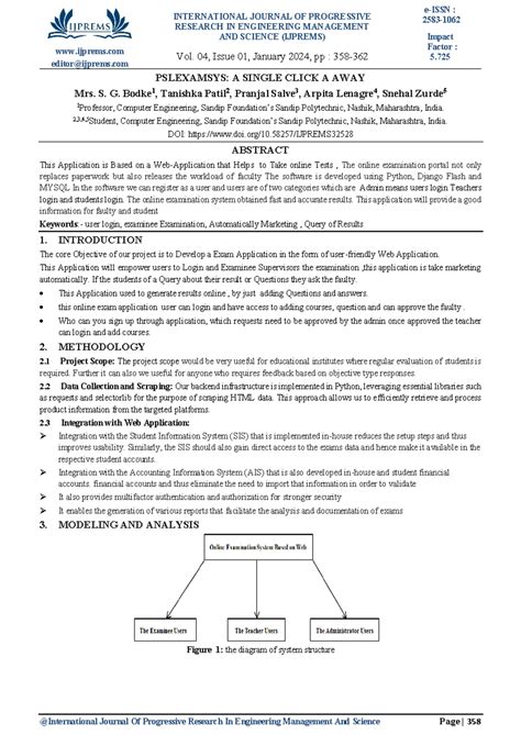 IJPREMS Format Template: Research in Engineering Management & Science ...