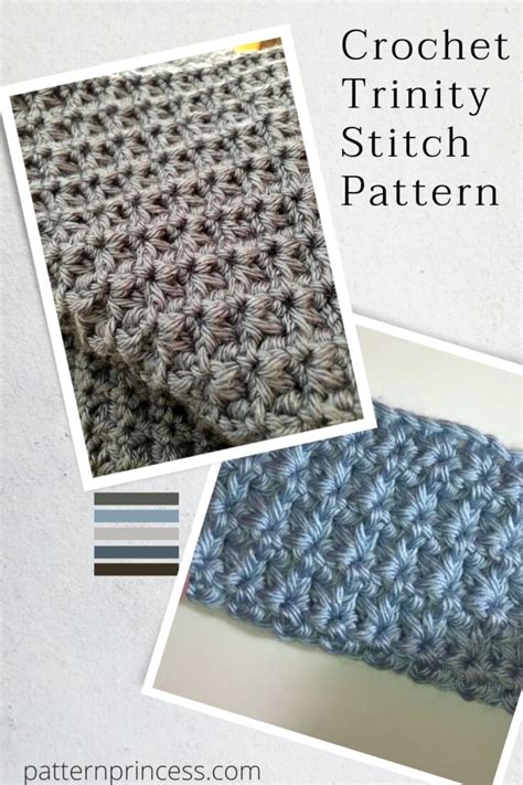 Free Pattern Trinity Stitch 的图像结果