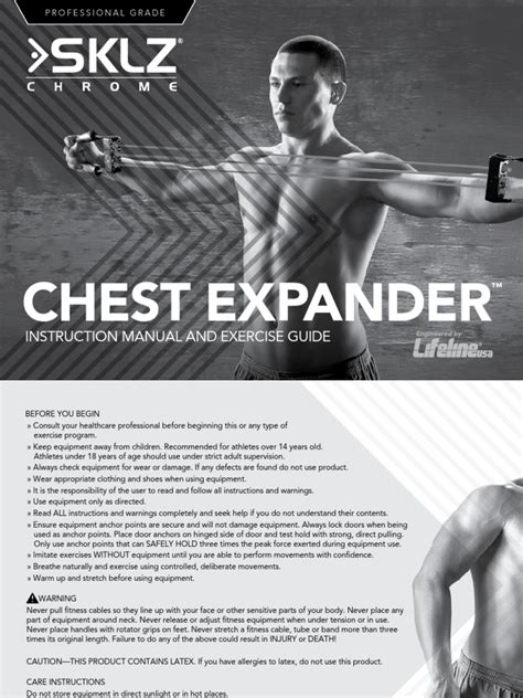 Chest Expander Exercise Guide 的图像结果