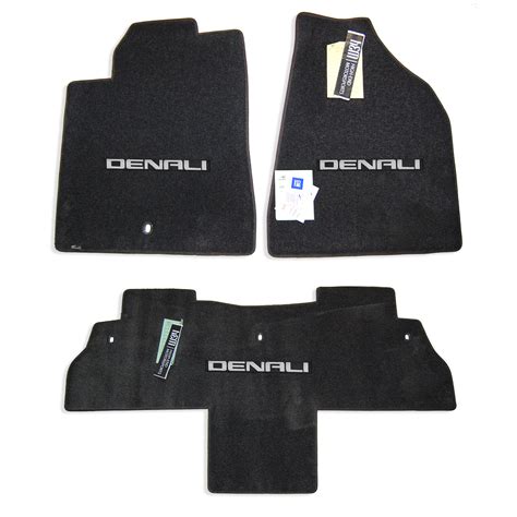 GMC Acadia Denali Floor Mats Set 2007 - 2023 - Premium Upgrade