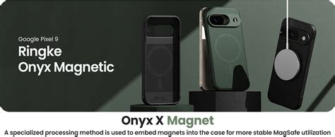 Ringke Onyx Magnetic Compatible with Google Pixel 9 Case Cover Magnetic ...