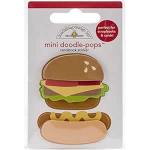 Buy Doodlebug Patriotic Doodle-Pops Taste of Summer Embellished 3D ...