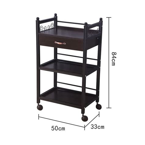 Buy WXHC Lab Cart, 3 Tier Lab Cart, Steel Lab Utility Cart, 360 ...