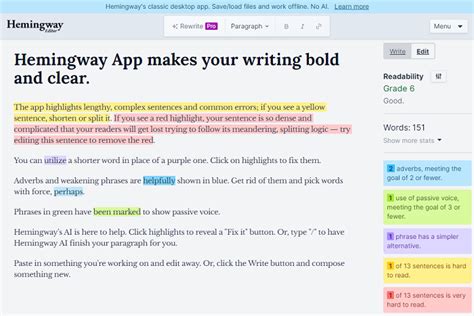 Image result for Hemingway App Free