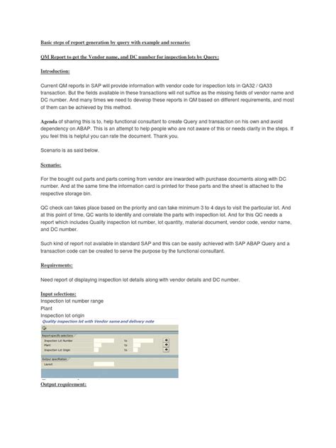 Image result for How to Create Report in Query Step by Step in SAP PS