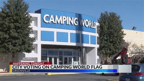 Greenville City Council to vote on Camping World flag amendment