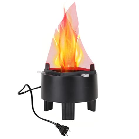Katech LED Artificial Flame Lamp Fake Fire Light Stage Effect LED Silk ...