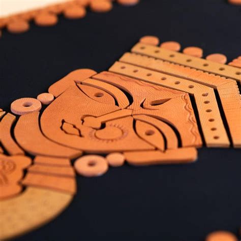 Shop Handcrafted Ganesh Janani Wall Art | Terracotta Little Ganesha ...