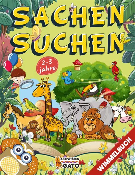 Buy Wimmelbuch 2-3 Jahre: Wimmelbuch Tiere Sachen Suchen ab 2 jahre ...
