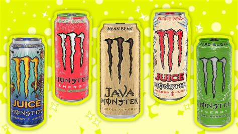 Monster Energy Drink Flavors Ranked at Julian Dickinson blog