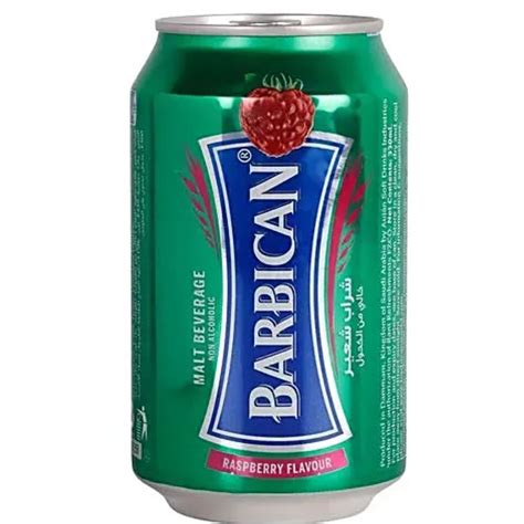 Raspberry Flavour Malt Can 330 ml Barbican – JITCO
