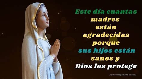 Este día cuantas madres están agradecidas porque sus hijos están sanos ...