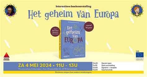 Interactieve boekvoorstelling Het geheim van Europa, Provinciehuis ...