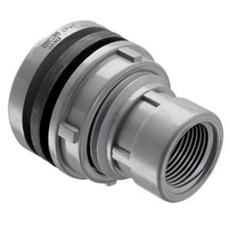 BIM objects - Free download! SCH80 CPVC/PVC Tank Adapter - Long (Soc x ...