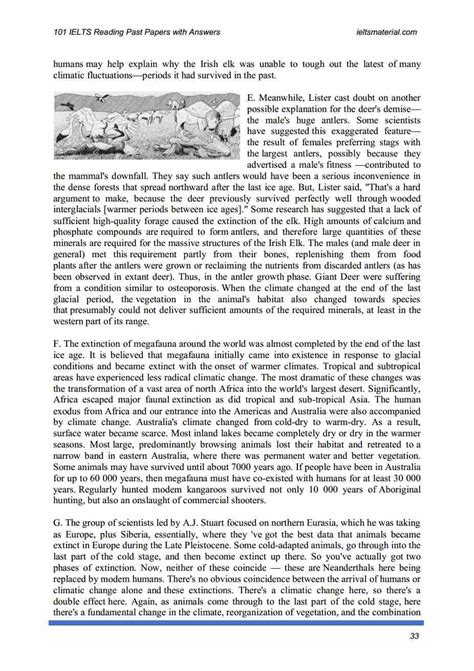 IELTS Reading Practice Test PDF 的图像结果