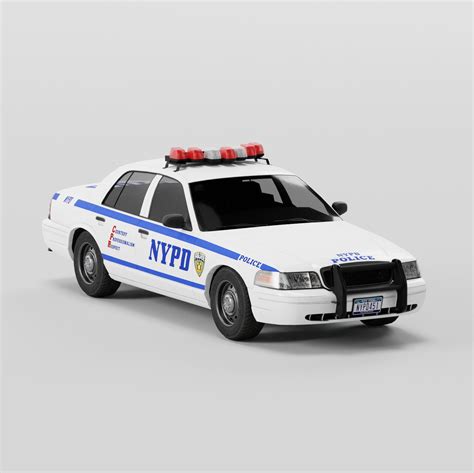 New York Police Car | Police Vehicles 3D Models models | BlenderKit