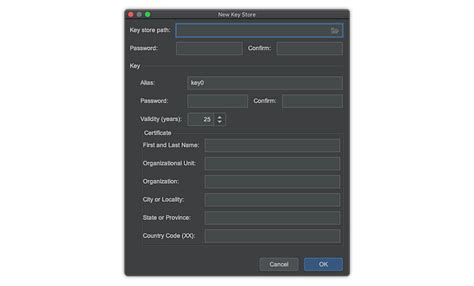 Android Studio Keystore Path 的图像结果