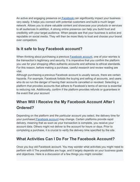 PPT - Buy Old Facebook Accounts PowerPoint Presentation, free download ...