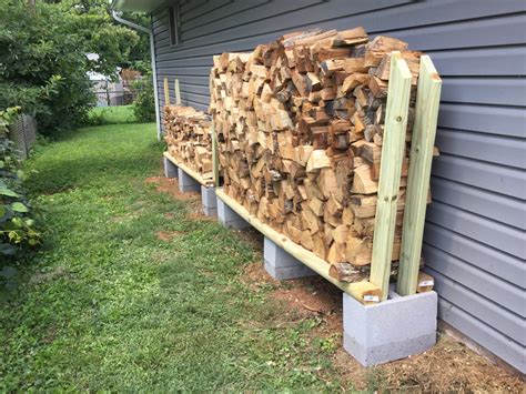 How to build a pallet firewood holder ~ Felling