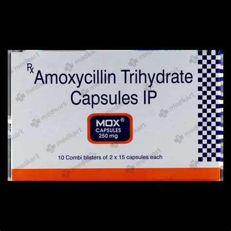 MOX 250MG CAPSULE 15'S: Price, Uses, Side Effect, Composition & Generic ...