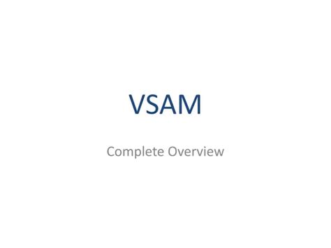 Image result for VSAM Tutorials Point