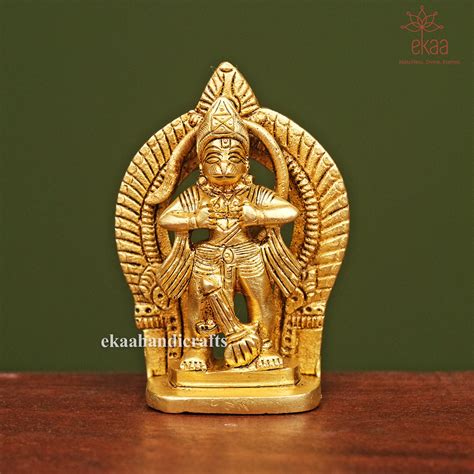 Brass Lord Hanuman Statue with Arch – Ekaa Handicrafts