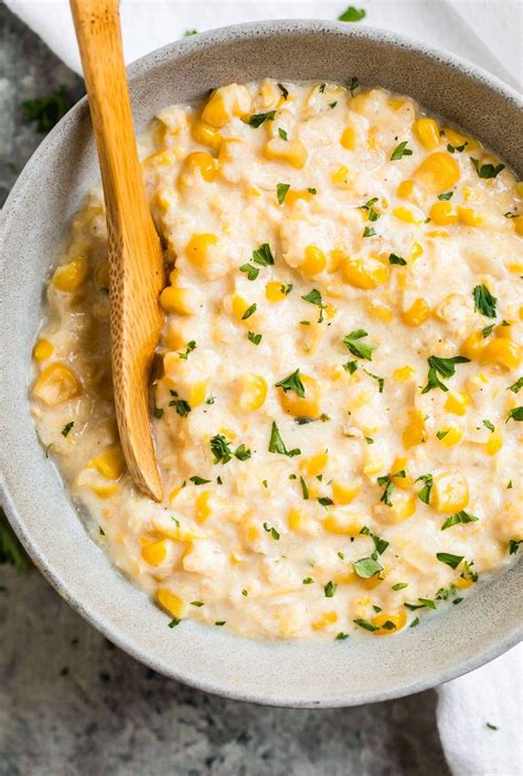 Crock Pot Creamed Corn {The BEST Creamed Corn} – WellPlated.com