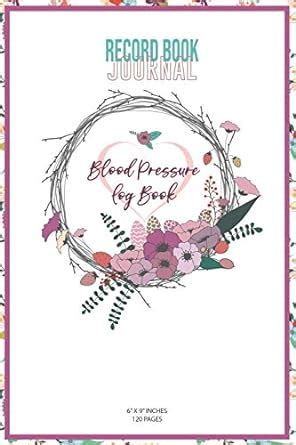 Buy Blood Pressure and Pulse Record Book - Monitor Blood Pressure at ...