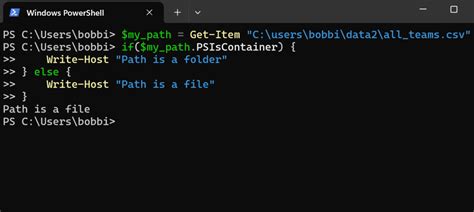Image result for How to Check File Folder Using PowerShell