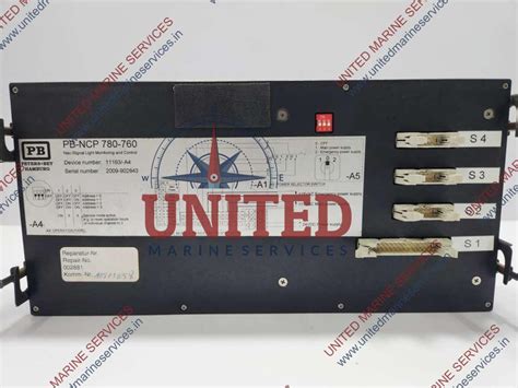 PETERS+BEY PB-NCP 780-760 NAVIGATION LIGHT CONTROL PANEL 11193/-A4 ...