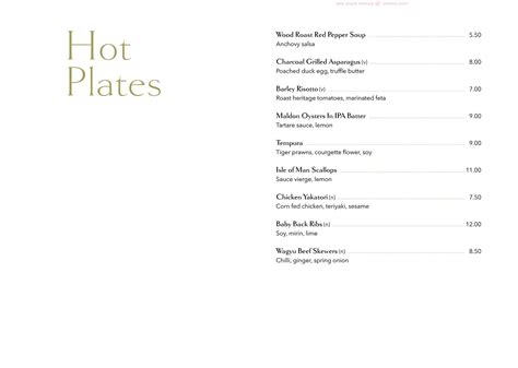 Image result for Opera Chester Menu