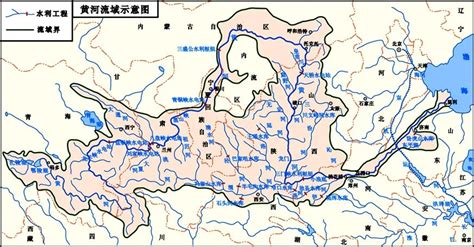 黄河流经哪几个省地图_百度知道