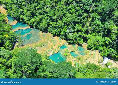 Semuc Champey, Guatemala stock image. Image of beautiful - 16416061