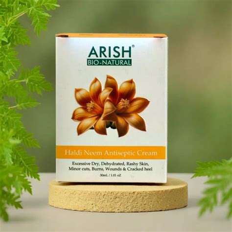 Haldi Neem Antiseptic Cream for Skin Cleansing and Soothing – Arish ...