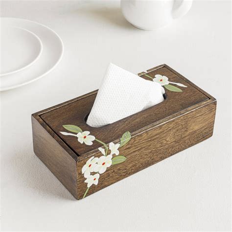 Aurum Crafts | Premium Handpainted Wooden Candle Stand (Set of 2)