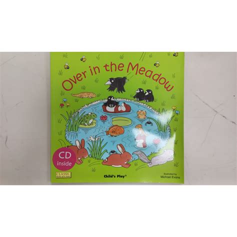 二手英文繪本 【Over in the Meadow】 (平裝書+CD) | 蝦皮購物