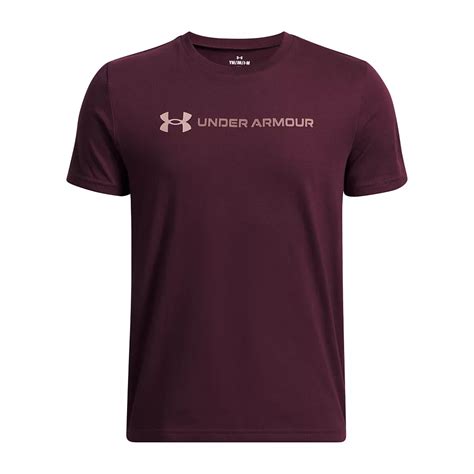 Boys 8-20 Under Armour Logo Wordmark Short Sleeve Graphic Tee