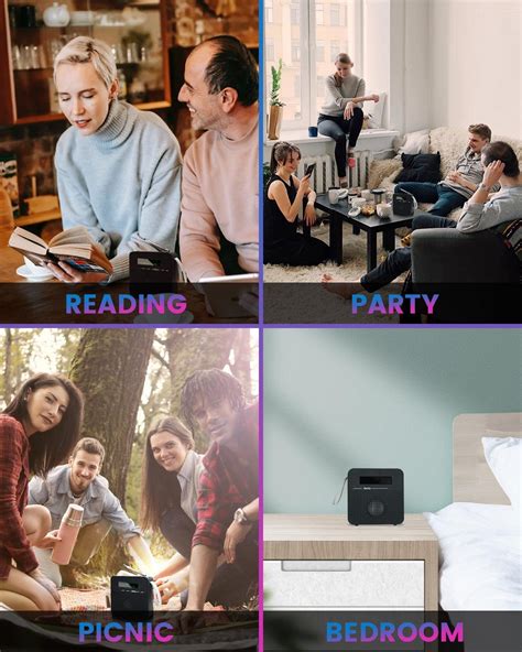 Maxesla DAB/DAB+ Radio Portable, Rechargeable Battery and Mains Powered ...