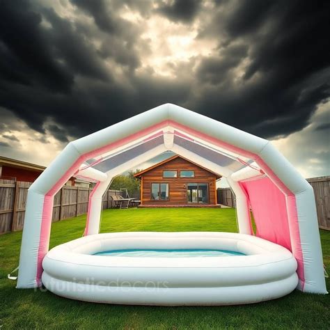The Ultimate Pool Party Starts with an Inflatable Barn Pool