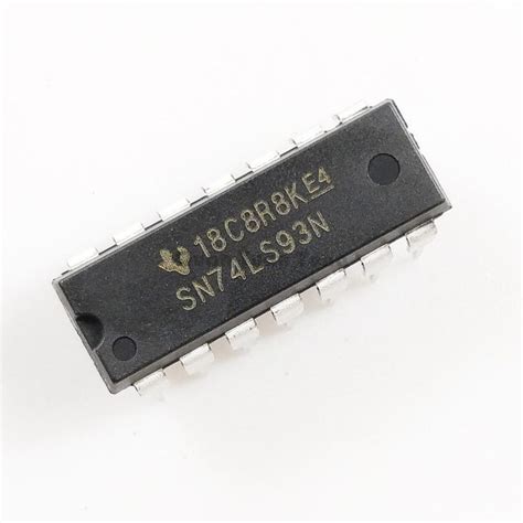 7493 SN74LS93N DIP14 Logic - Binary Counters, Dividers IC – Indian ...