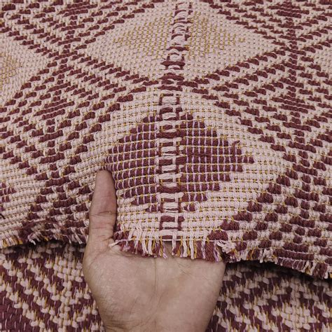 Handmade Jacquard Fabric HM078 - Fabric Hugs