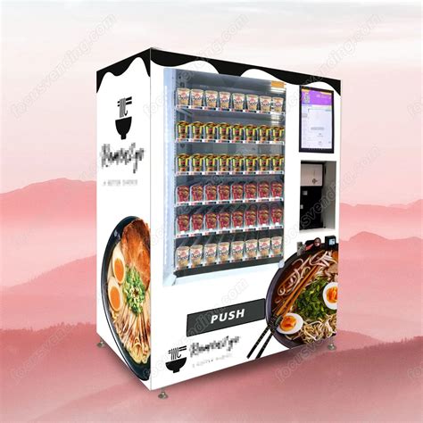 Ramen Vending Machine with Drop Sensor - Ramen Vending Machine and Fast ...