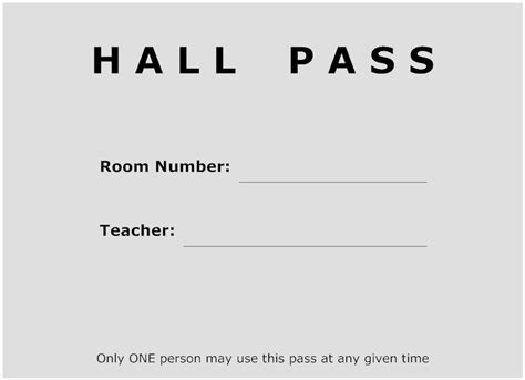 Image result for Using Hall Pass
