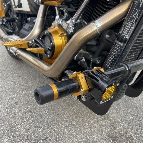 Crash Bar Clamps for Baja Designs S1 & S2 Gold - Shop Vity's Design