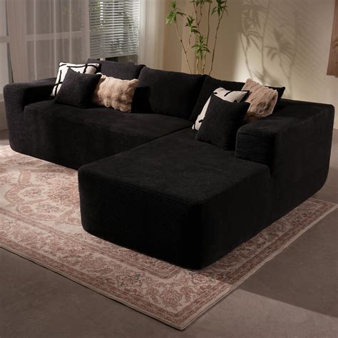Amazon.com: 106" Cloud Sectional Couch with Chaise Longue,L Shaped ...