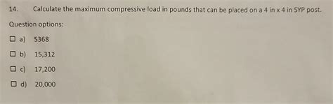 Image result for How to Calculate Compress Load