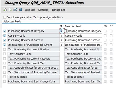 Image result for SAP Query Selection