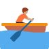 🚣🏽 Person rowing boat: medium skin tone emoji copy paste png download
