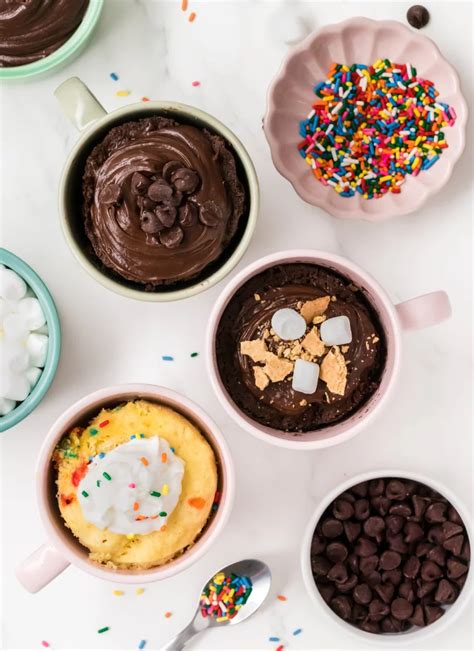 Image result for Simple Mug Cake Using Box Cake Mix